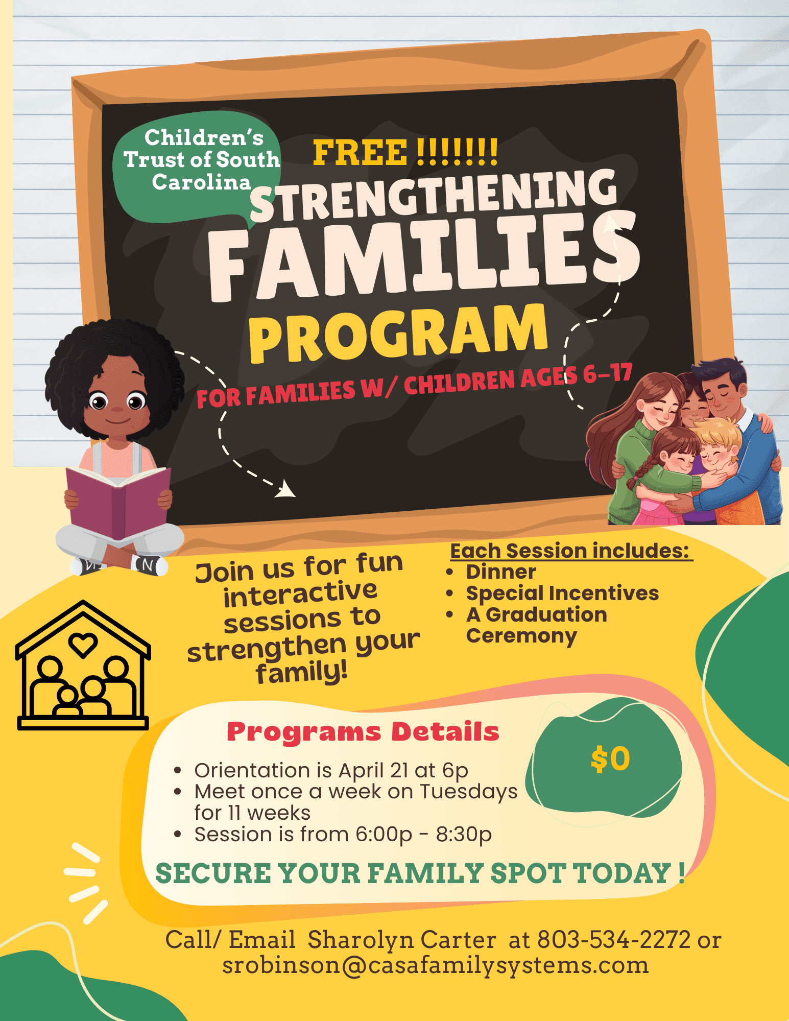 Colorful Illustrative After School Program Colorful Illustrative After School Program