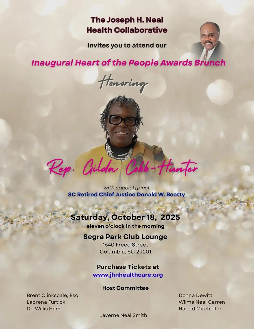 Invitation Gilda Cobb-Hunter